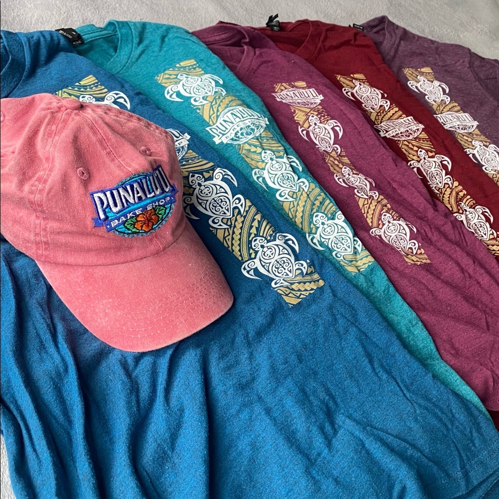 Punaluu bakeshop shirts